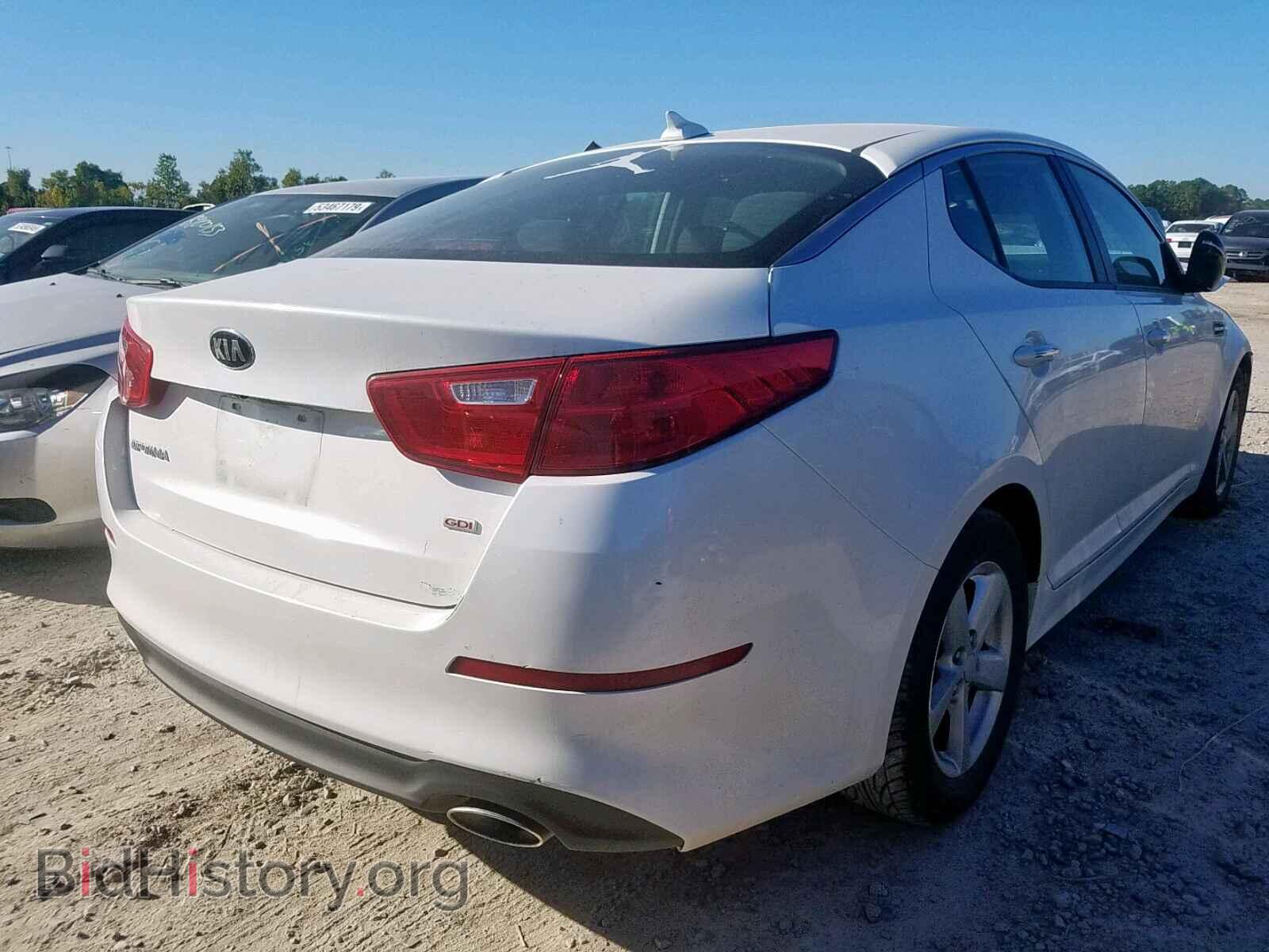 2015 KIA OPTIMA LX - VIN: KNAGM4A72F5534986 - Photo 4