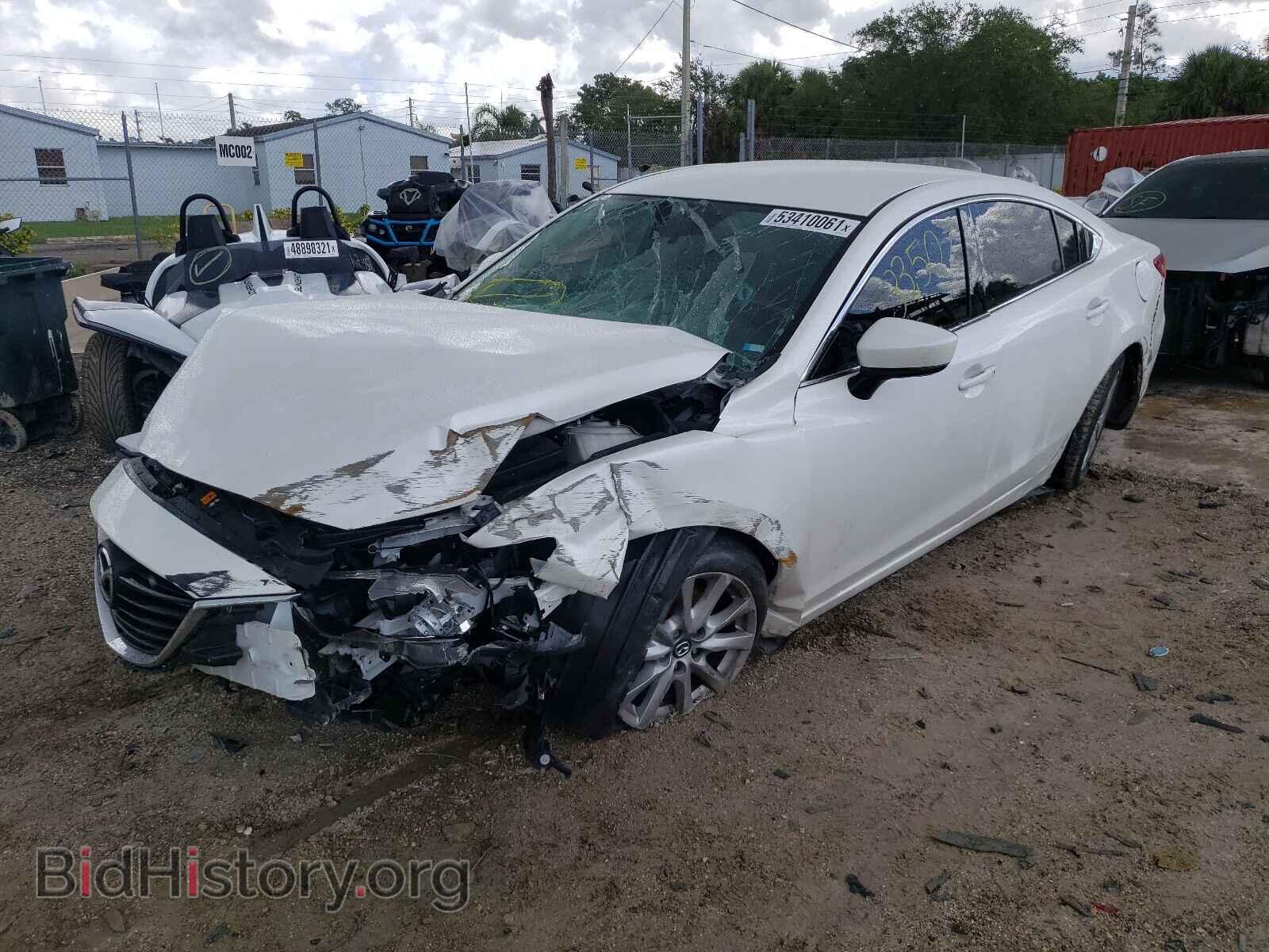 2017 MAZDA 6 - VIN: JM1GL1U51H1142378 - Фото 2