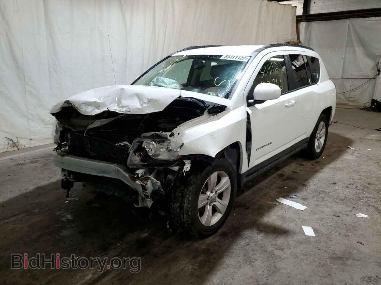 2014 JEEP COMPASS - VIN: 1C4NJDEB9ED905065 - Фото 2