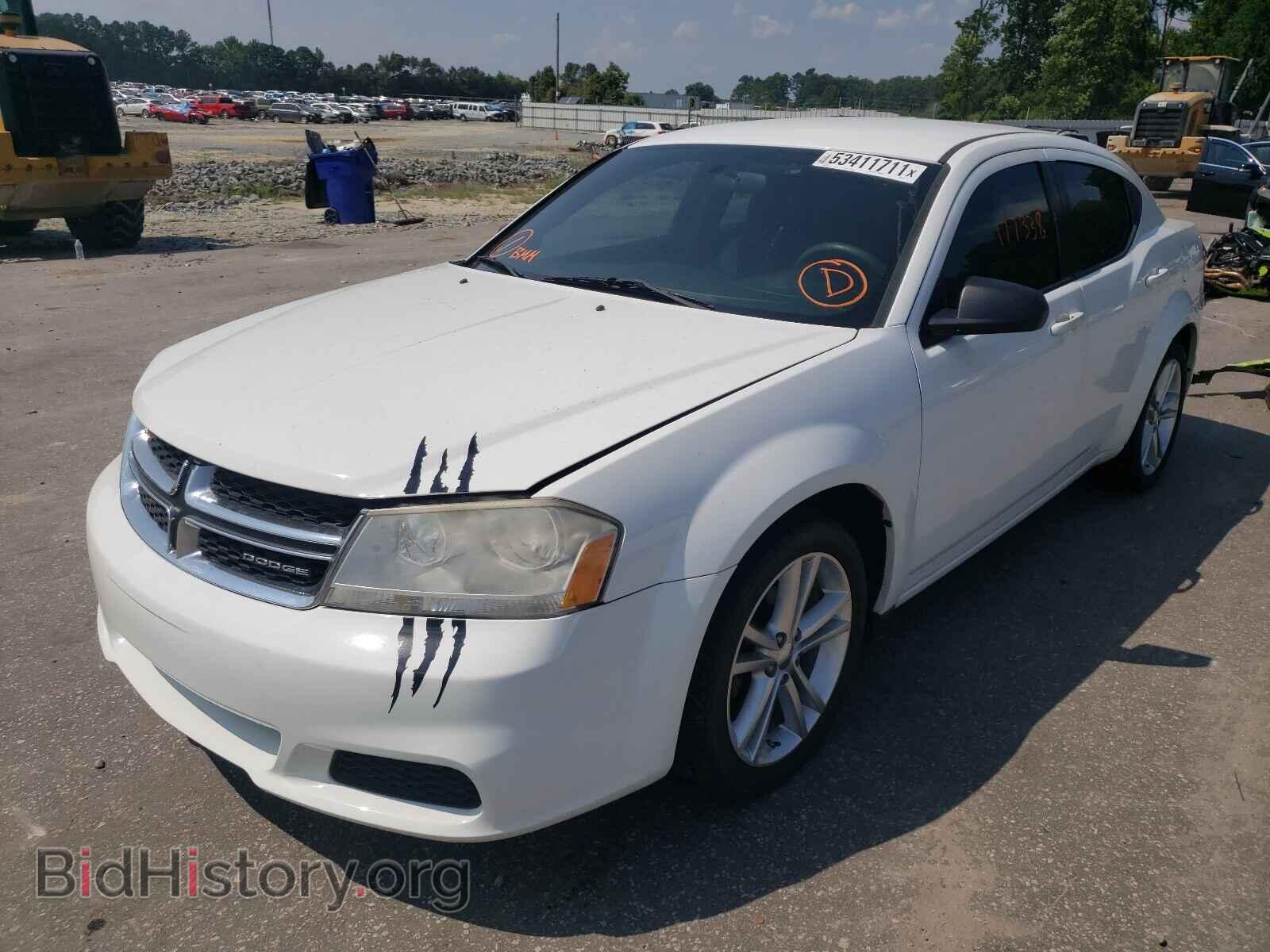 2011 DODGE AVENGER - VIN: 1B3BD4FB0BN626071 - Фото 2