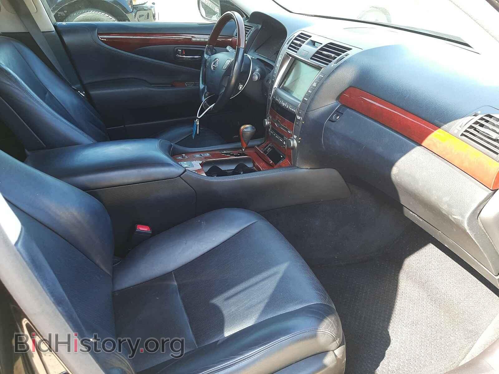 2007 LEXUS LS460 - VIN: JTHBL46F275041826 - Фото 5