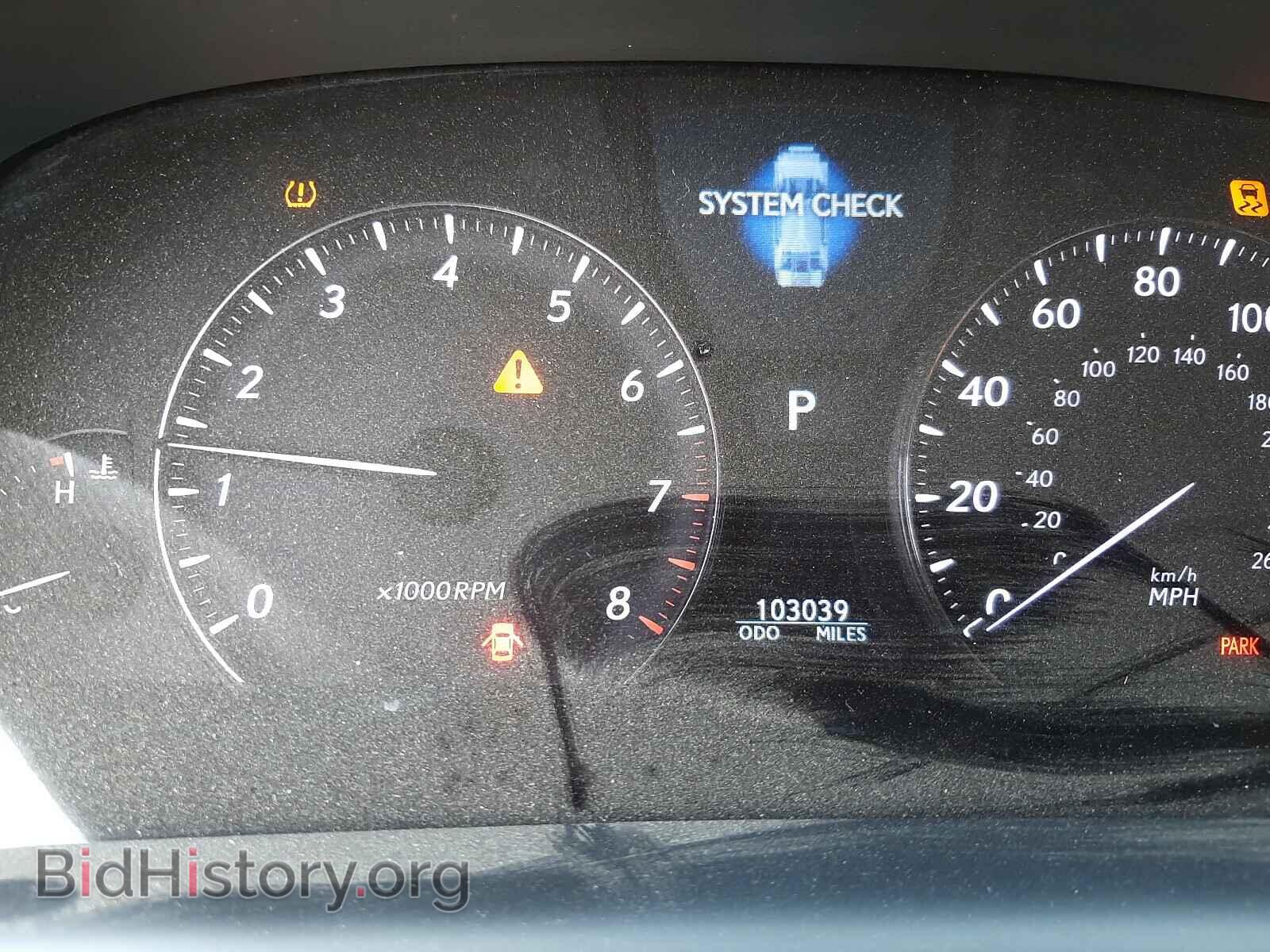2007 LEXUS LS460 - VIN: JTHBL46F275041826 - Фото 8