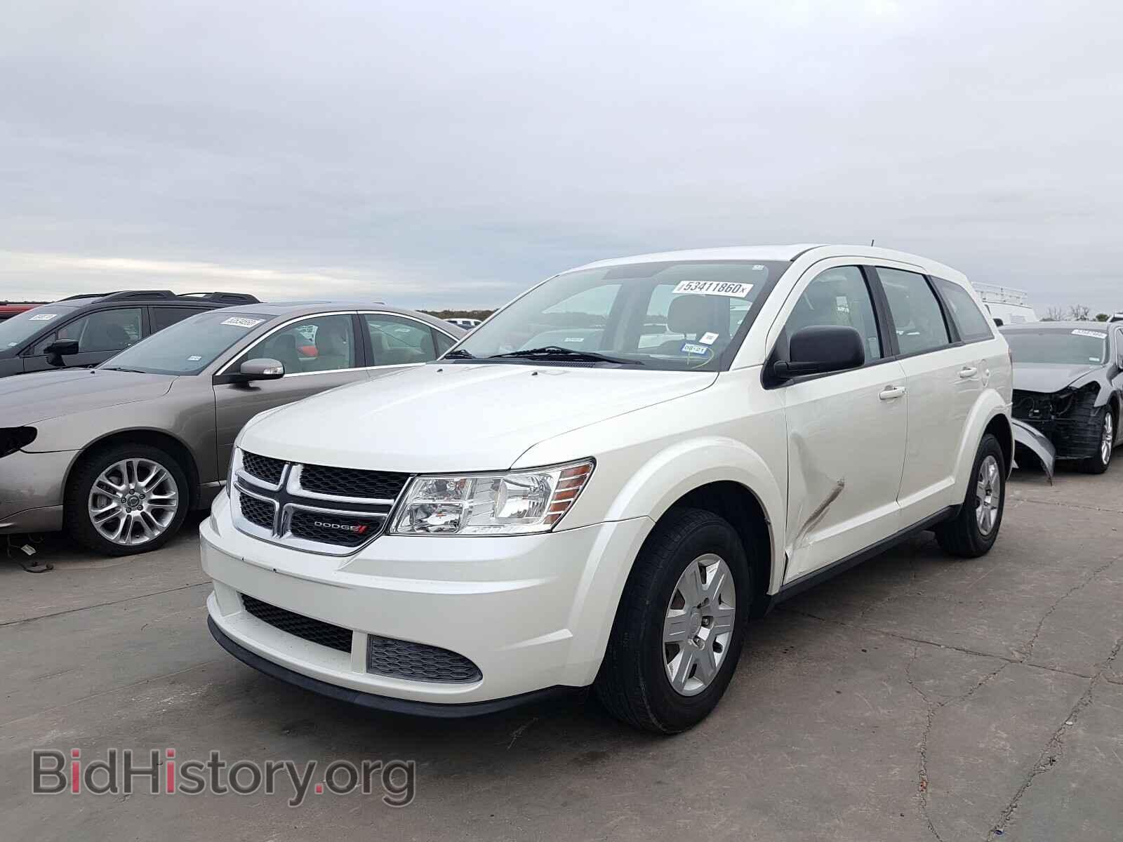 2012 DODGE JOURNEY - VIN: 3C4PDCAB7CT304857 - Фото 2