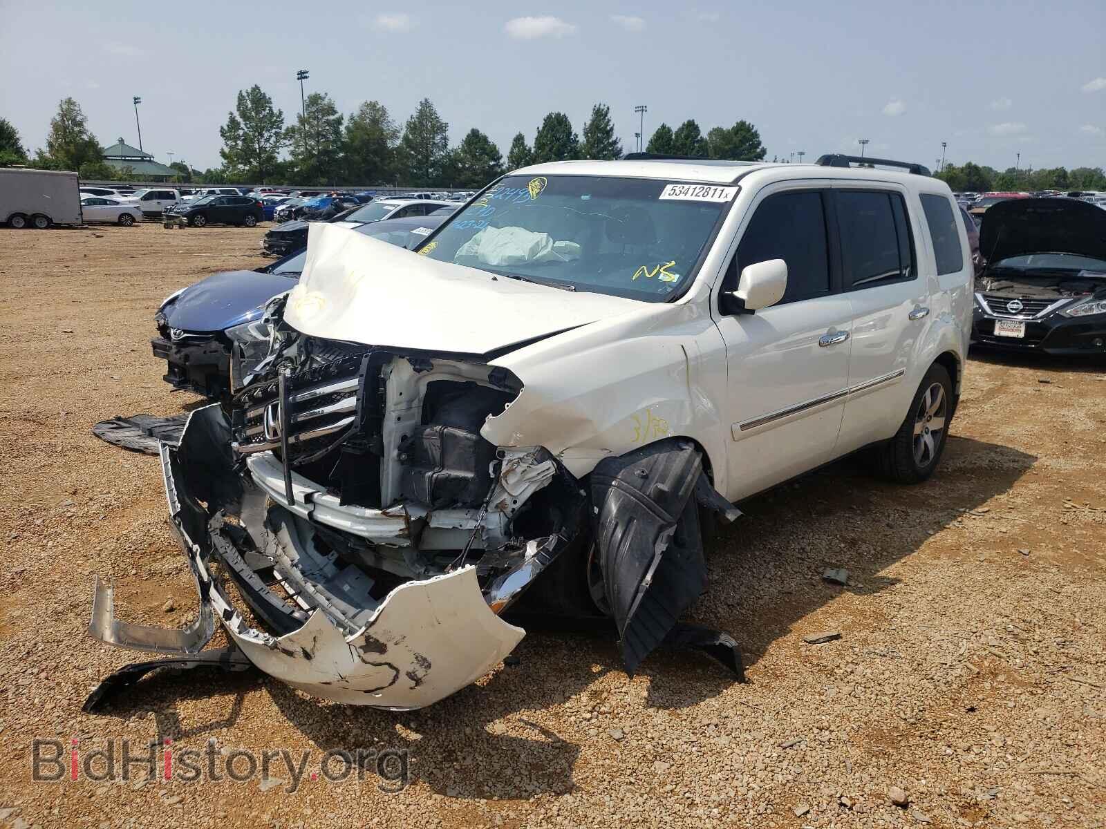 2012 HONDA PILOT - VIN: 5FNYF4H92CB059276 - Photo 2