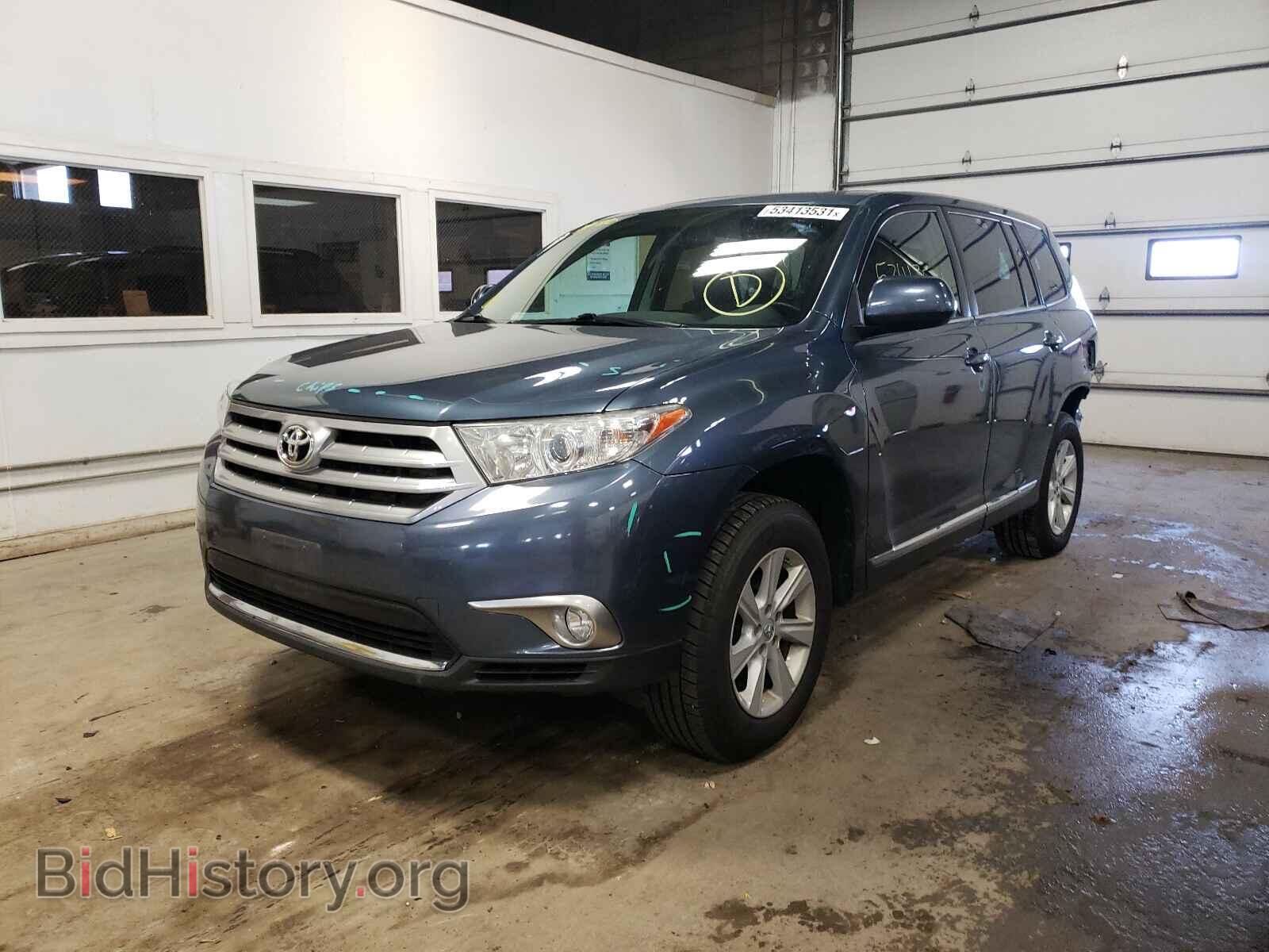 2012 TOYOTA HIGHLANDER - VIN: 5TDBK3EH0CS161839 - Фото 2