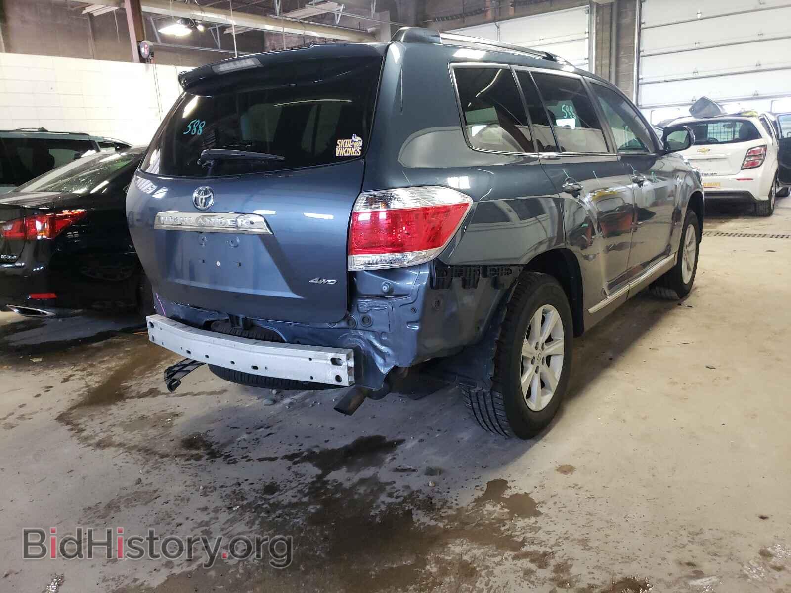 2012 TOYOTA HIGHLANDER - VIN: 5TDBK3EH0CS161839 - Фото 4