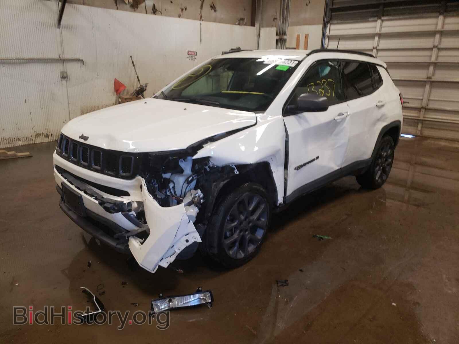 2021 JEEP COMPASS - VIN: 3C4NJDEB3MT532517 - Фото 2