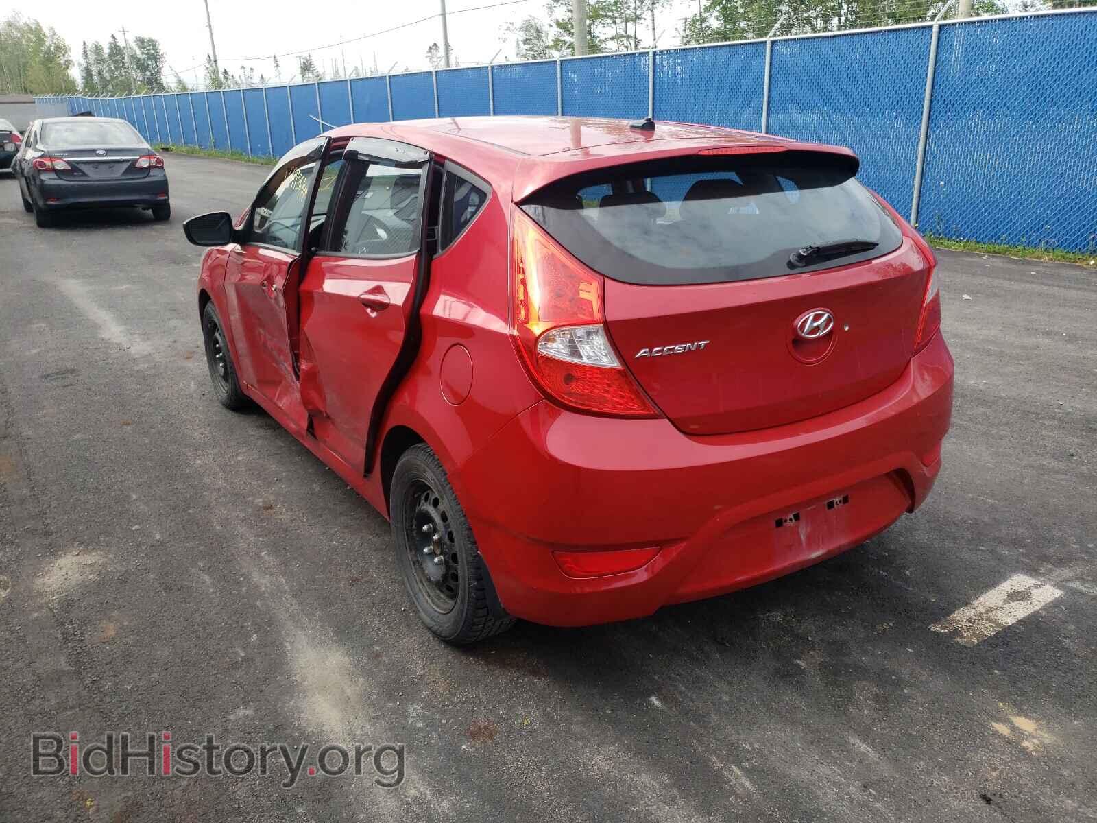 2014 HYUNDAI ACCENT - VIN: KMHCT5AE9EU156142 - Фото 3