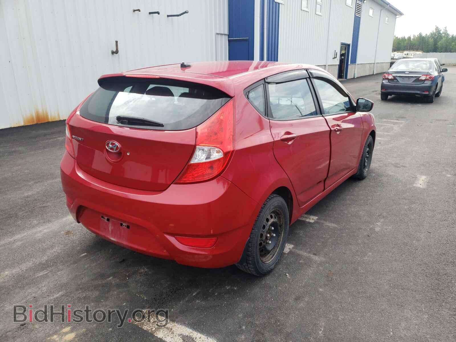 2014 HYUNDAI ACCENT - VIN: KMHCT5AE9EU156142 - Фото 4