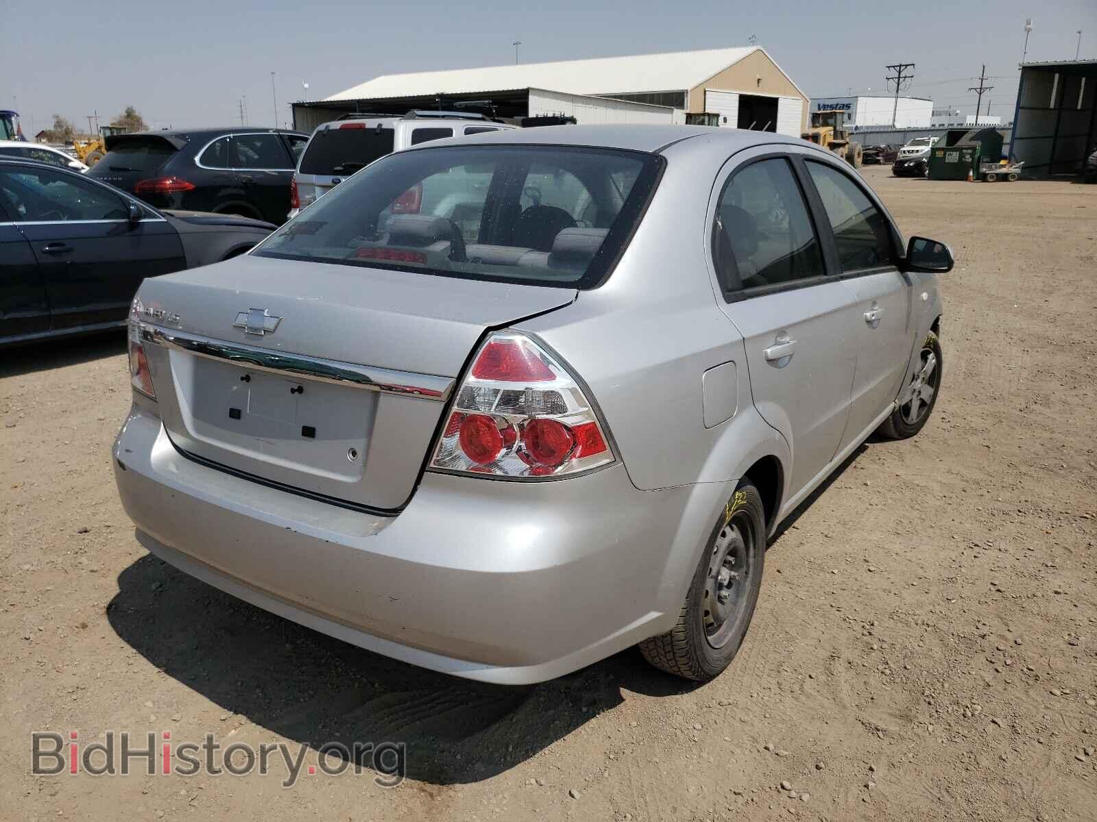 2008 CHEVROLET AVEO - VIN: KL1TD56638B108906 - Фото 4