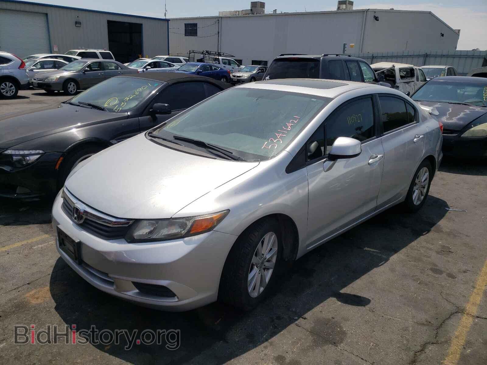 2012 HONDA CIVIC - VIN: 2HGFB2F90CH542934 - Фото 2