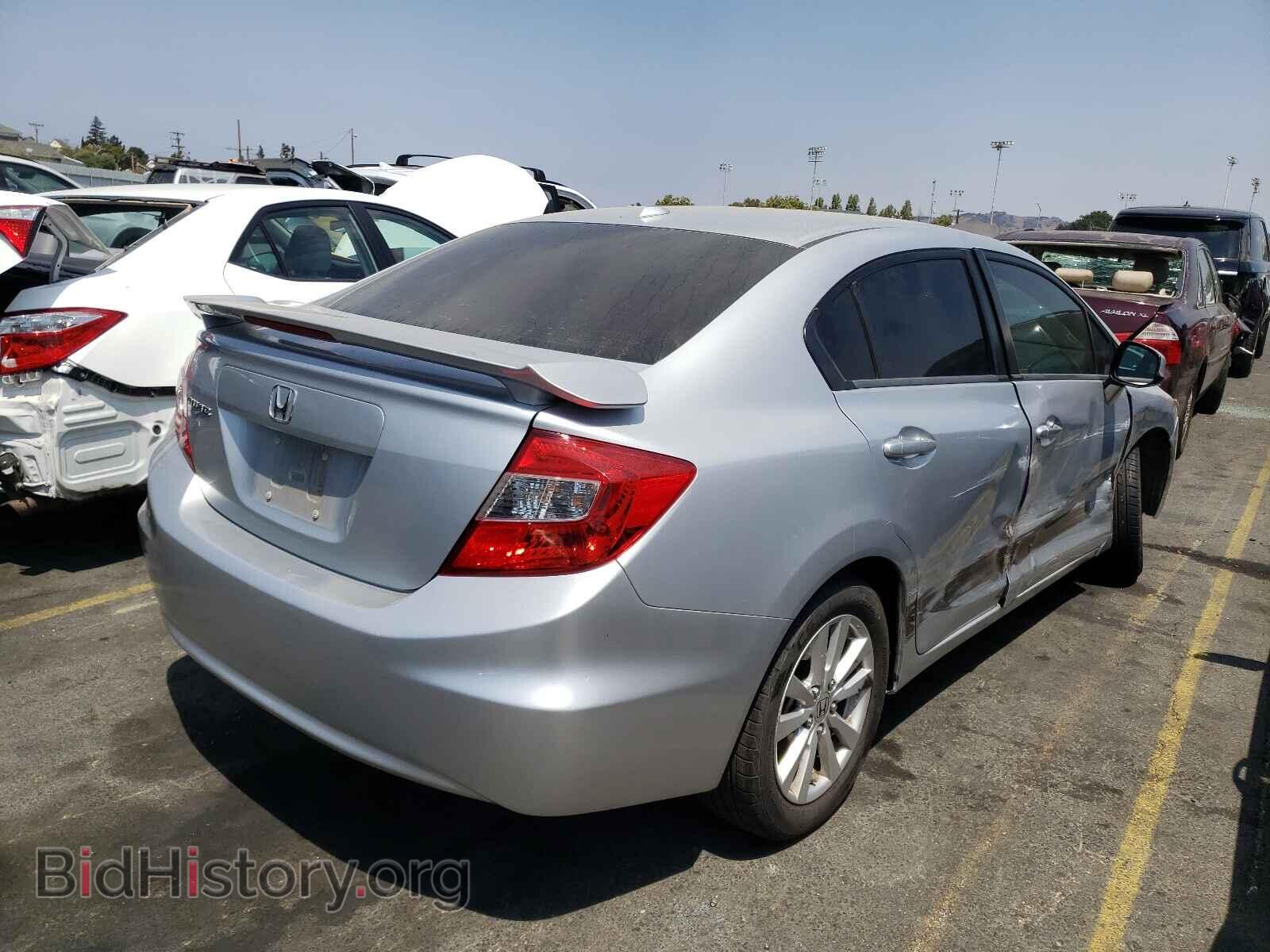 2012 HONDA CIVIC - VIN: 2HGFB2F90CH542934 - Фото 4