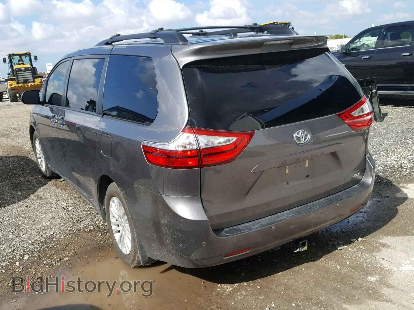 2017 TOYOTA SIENNA XLE - VIN: 5TDYZ3DC9HS825252 - Фото 3