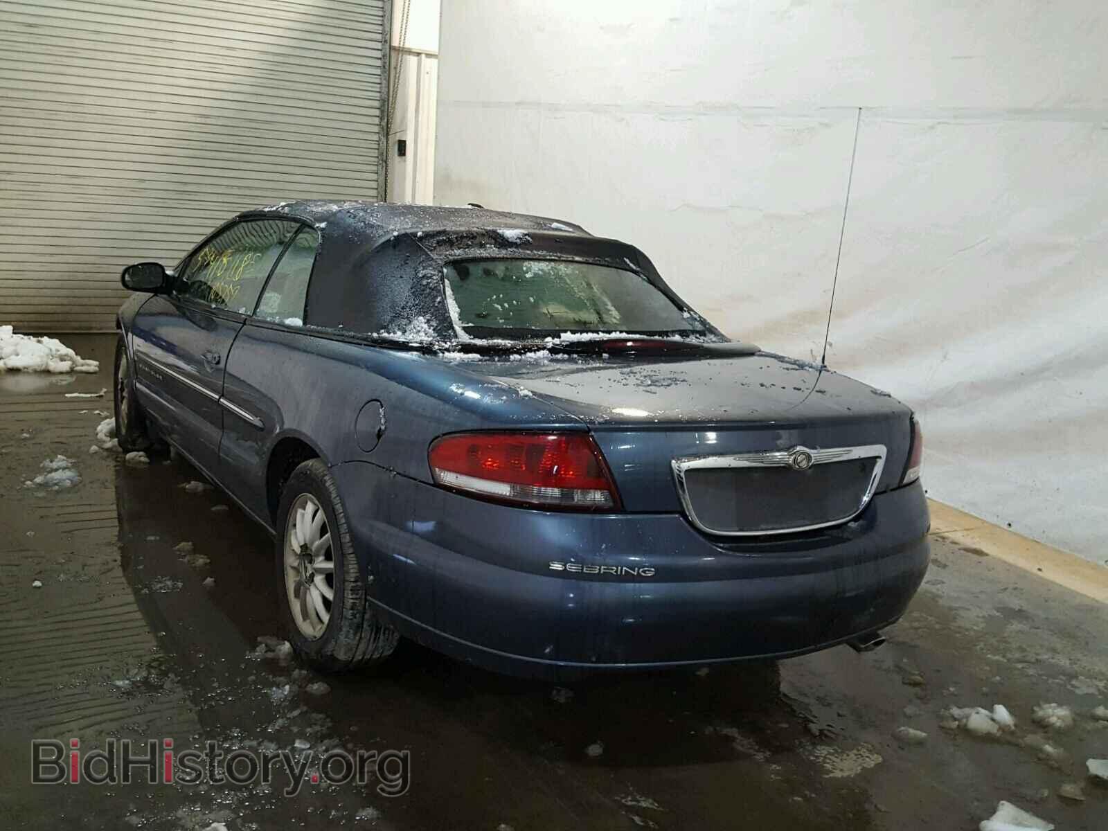 2001 CHRYSLER SEBRING - VIN: 1C3EL55U21N651287 - Photo 3
