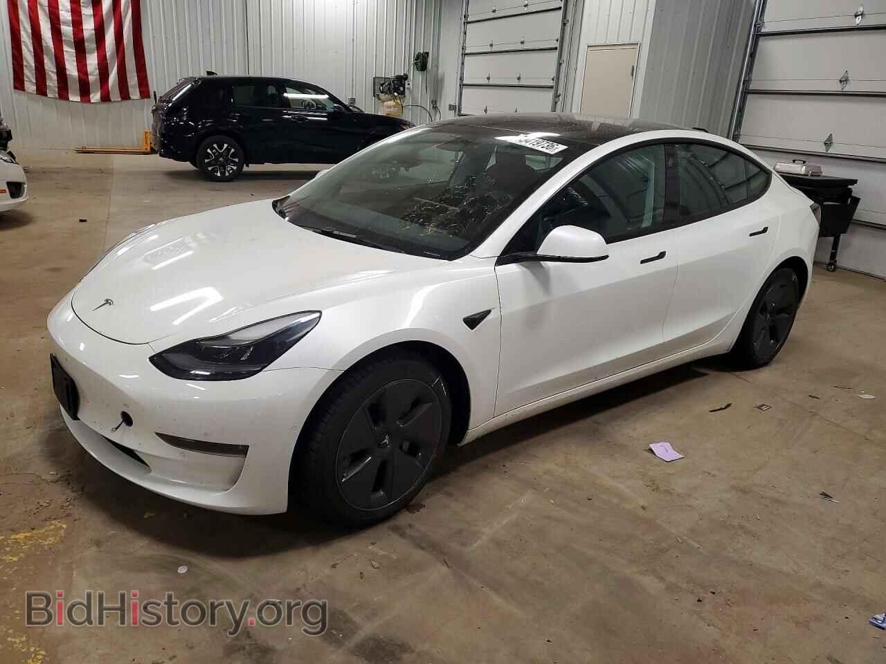Фотография 5YJ3E1EB7NF313814 - TESLA MODEL 3 2022