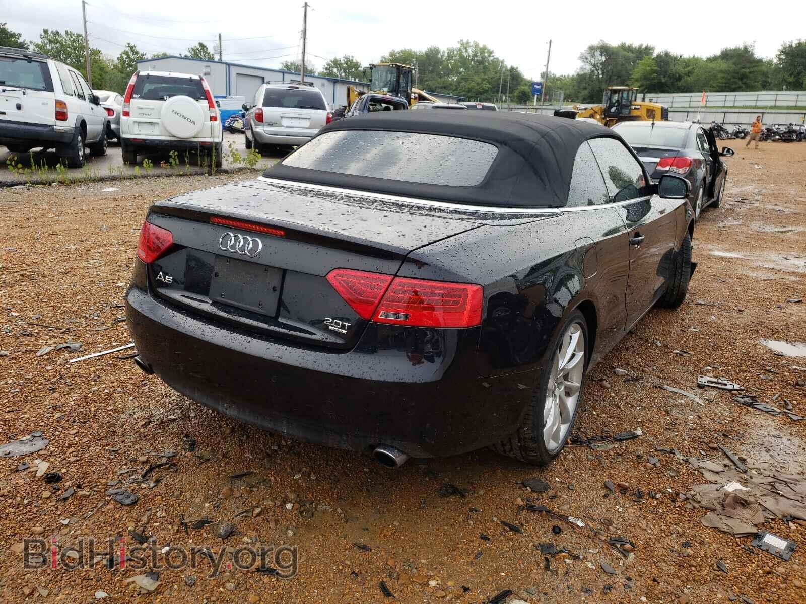 2013 AUDI A5 - VIN: WAULFAFH4DN010308 - Фото 4