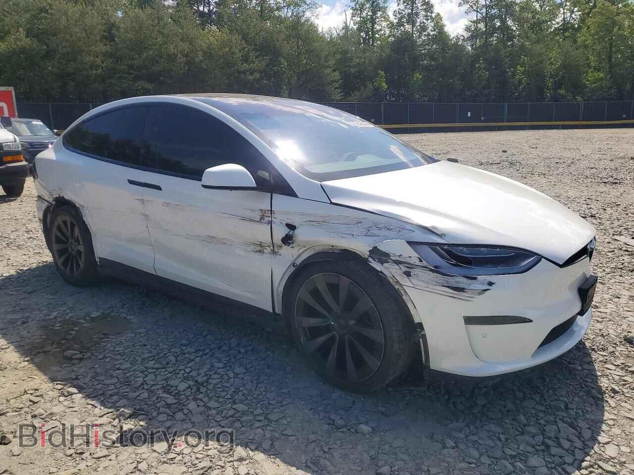 2022 TESLA MODEL X - VIN: 7SAXCBE65NF343588 - Фото 4