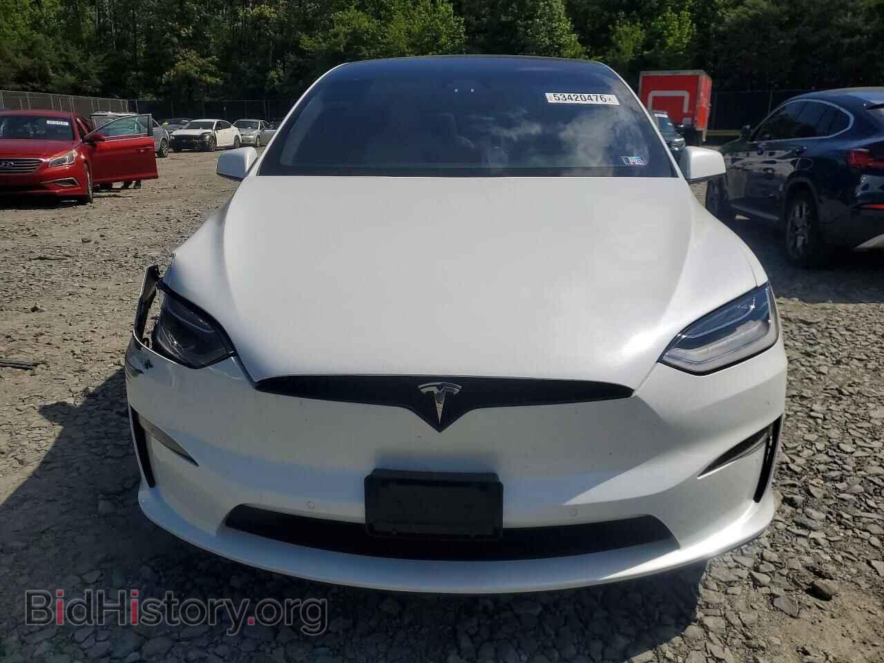 2022 TESLA MODEL X - VIN: 7SAXCBE65NF343588 - Фото 5