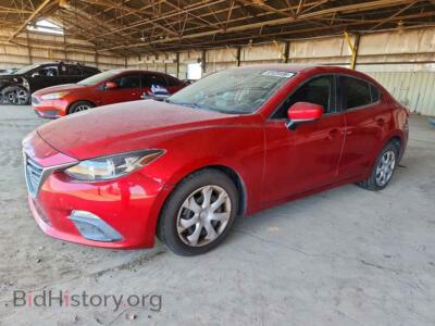2015 Mazda 3 Sport, red — VIN 3MZBM1U76FM230381, Copart