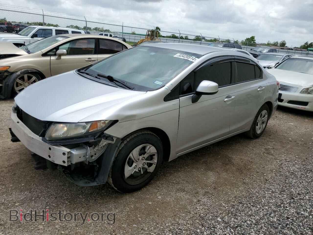Фотография 2HGFB2F50DH548523 - HONDA CIVIC 2013
