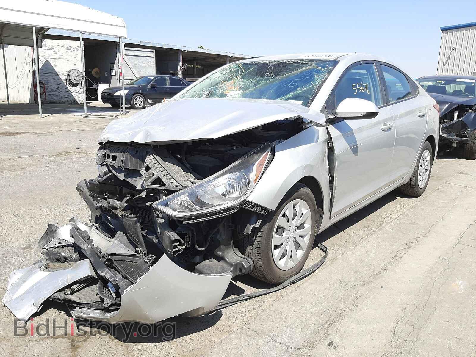 2019 HYUNDAI ACCENT - VIN: 3KPC24A39KE068492 - Фото 2