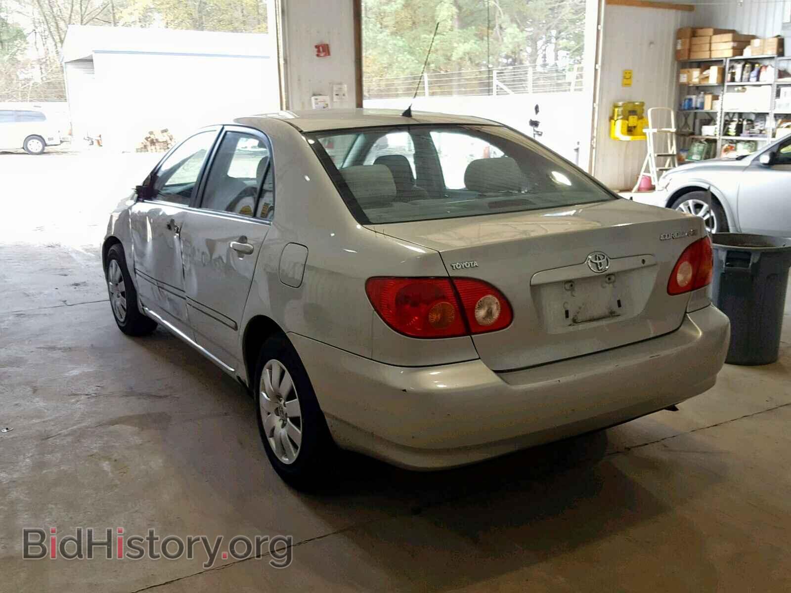 2003 TOYOTA COROLLA - VIN: 2T1BR32E03C028299 - Фото 3