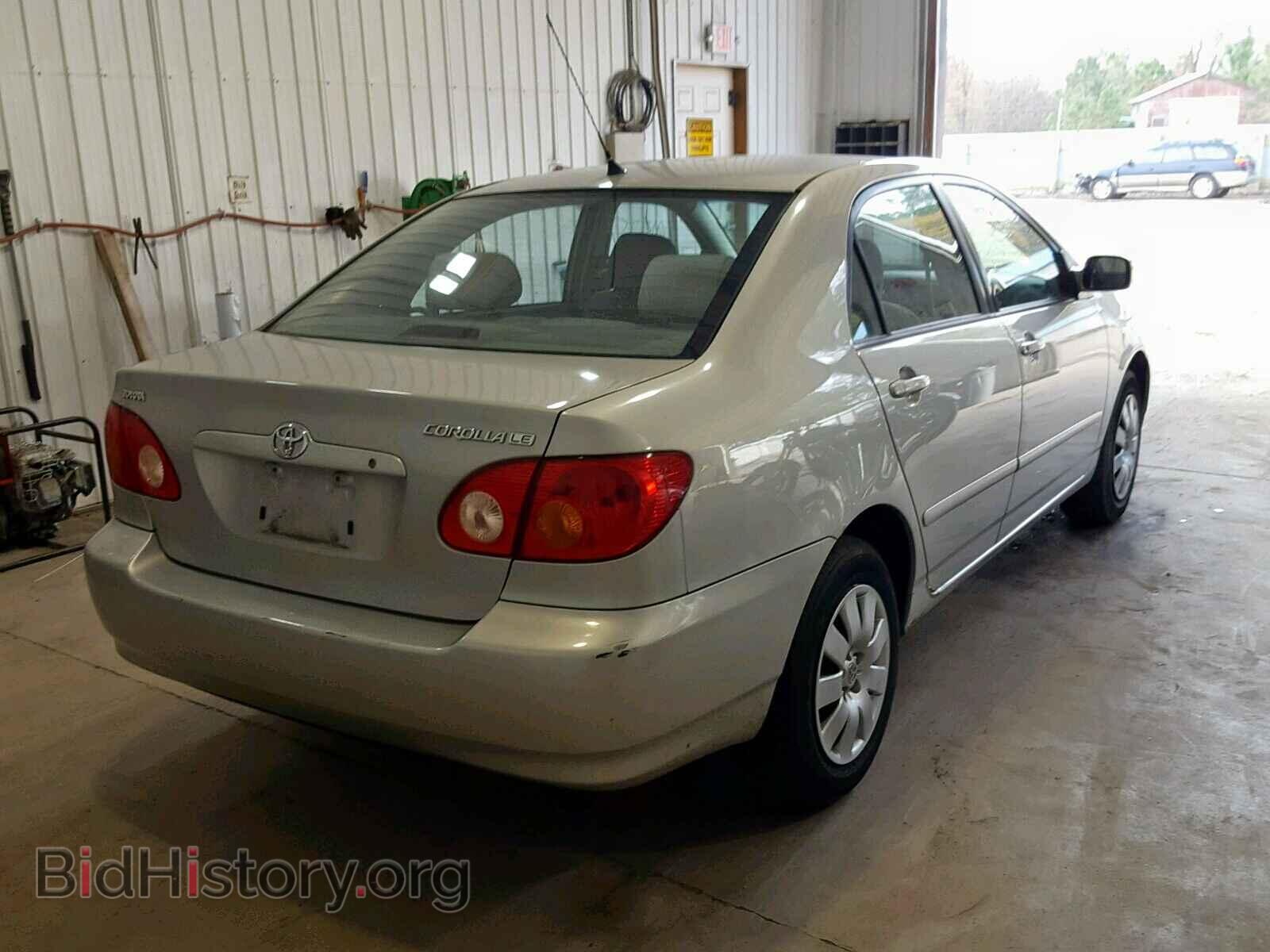 2003 TOYOTA COROLLA - VIN: 2T1BR32E03C028299 - Фото 4