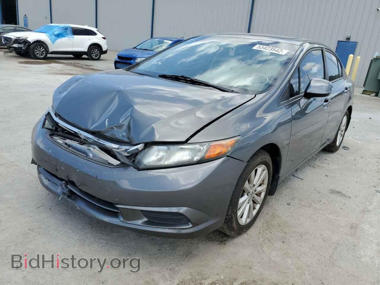 2012 HONDA CIVIC - VIN: 19XFB2F92CE016573 - Фото 2