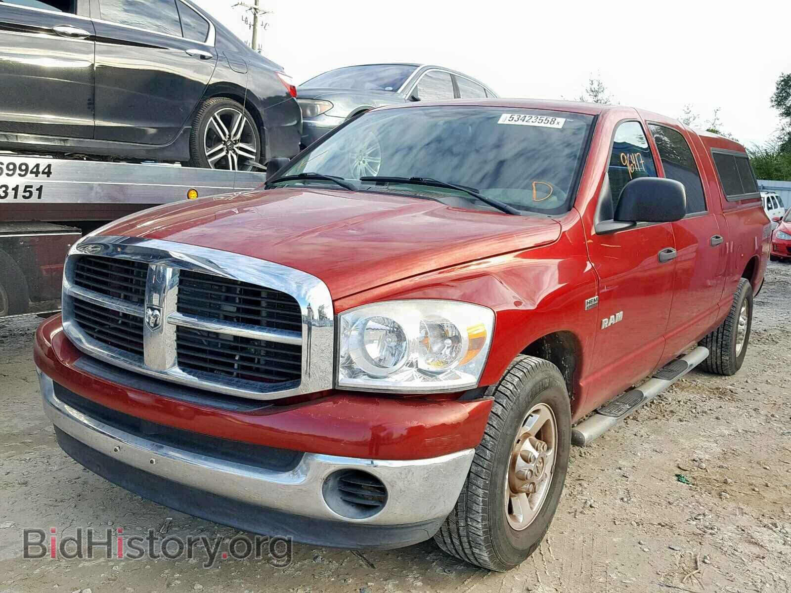 2008 DODGE RAM 1500 - VIN: 3D7KR19D88G223619 - Фото 2
