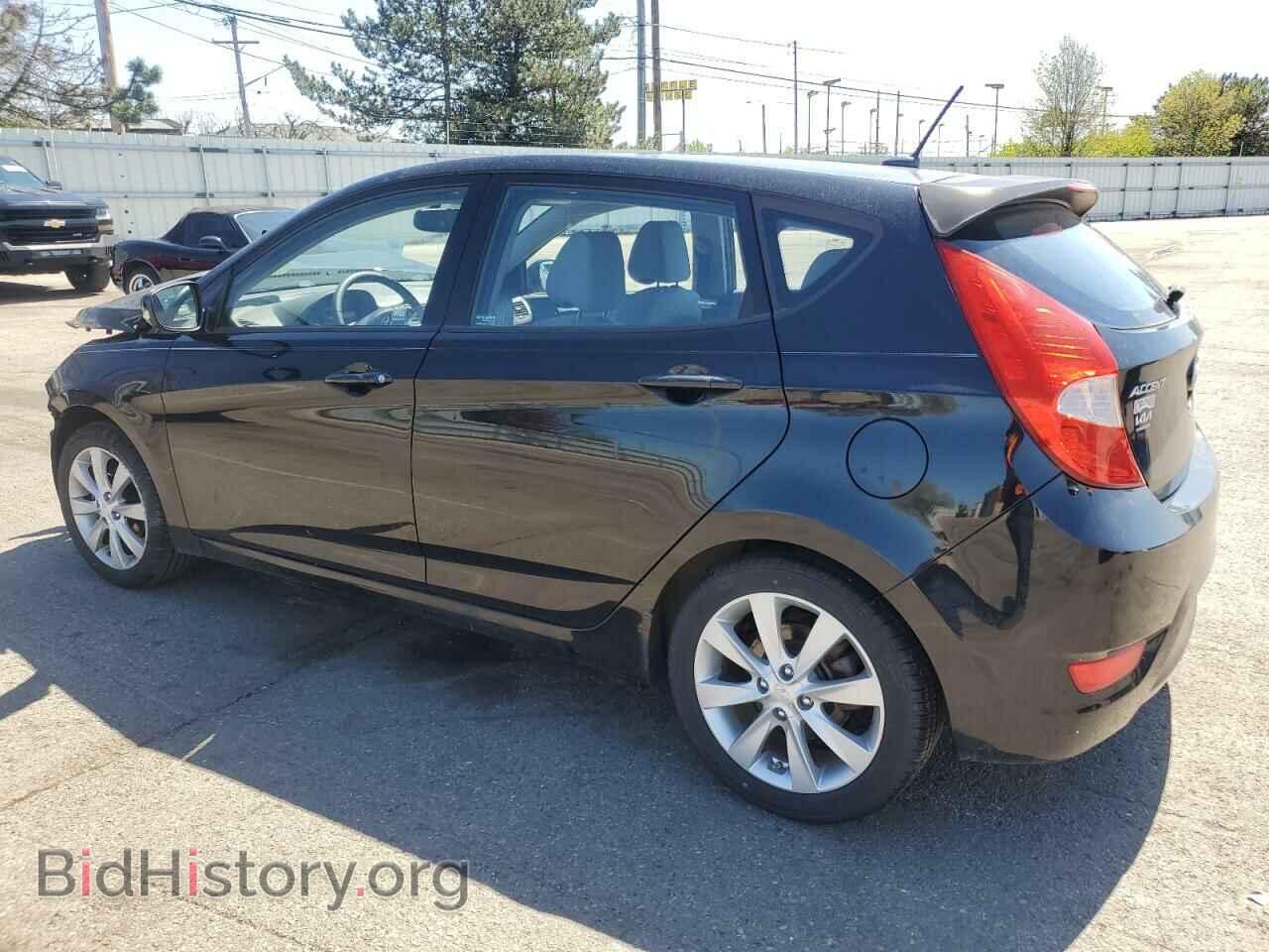2013 HYUNDAI ACCENT - VIN: KMHCU5AE9DU102447 - Фото 2