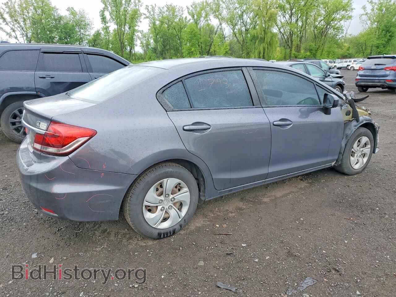 2014 HONDA CIVIC - VIN: 2HGFB2F50EH542884 - Фото 3