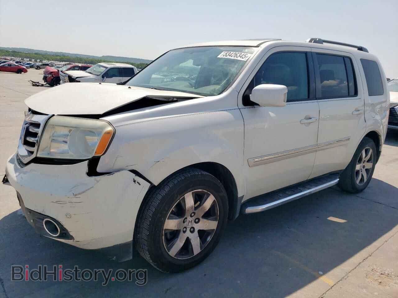 Фотография 5FNYF3H95DB040555 - HONDA PILOT 2013