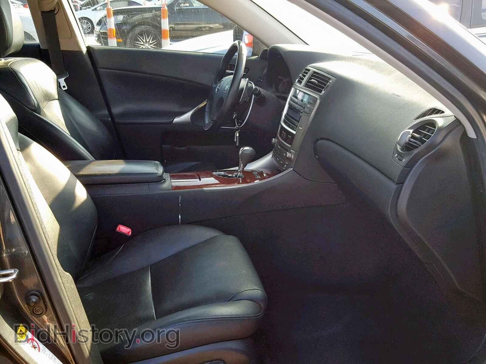 2007 LEXUS IS - VIN: JTHBE262075016211 - Фото 5