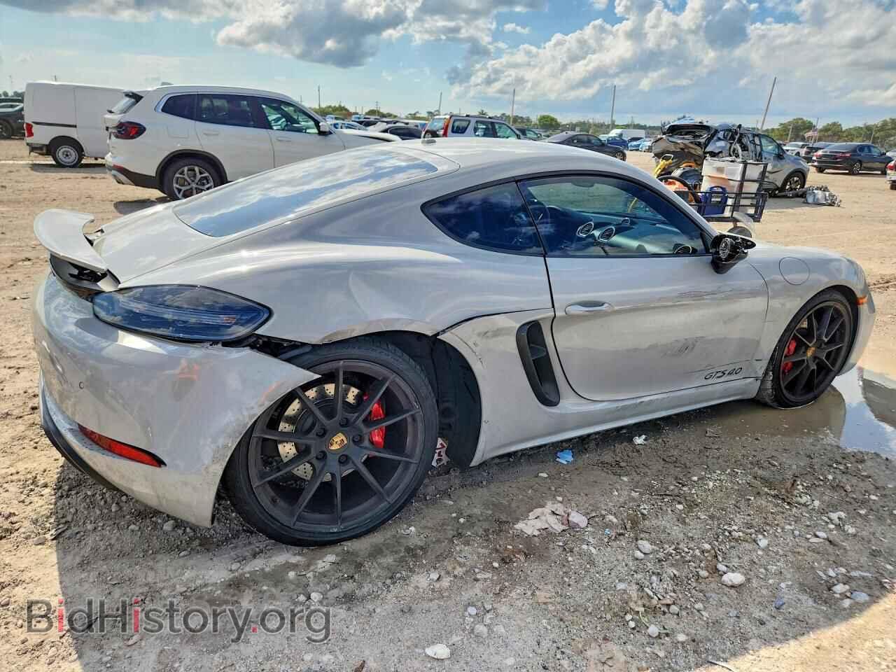 2021 PORSCHE CAYMAN - VIN: WP0AD2A83MS281701 - Фото 3