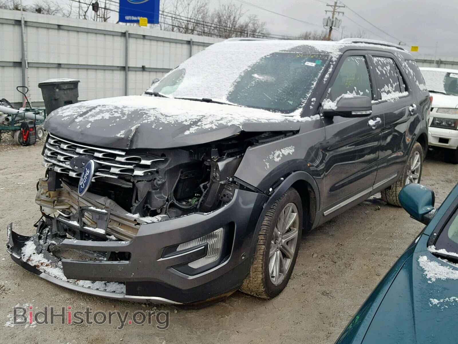 2016 FORD EXPLORER L - VIN: 1FM5K7F83GGB09605 - Photo 2