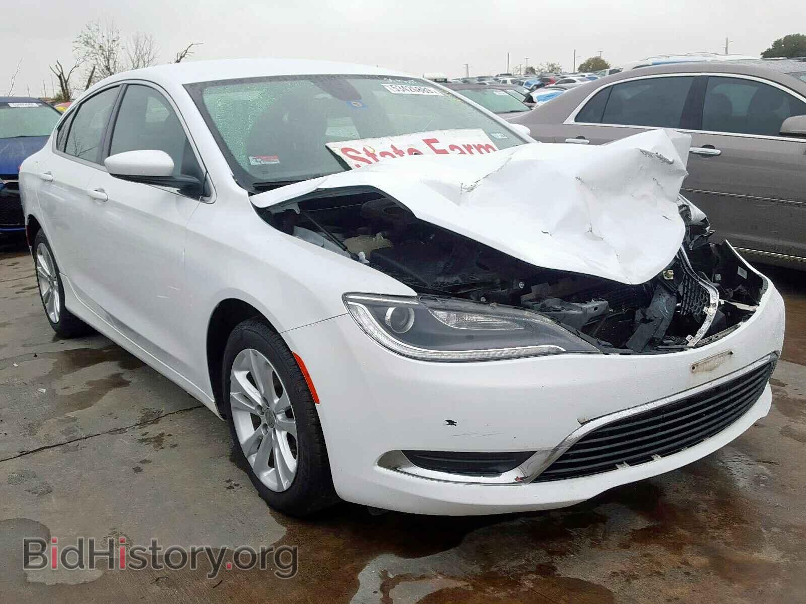 Фотография 1C3CCCAB8GN141423 - CHRYSLER 200 2016