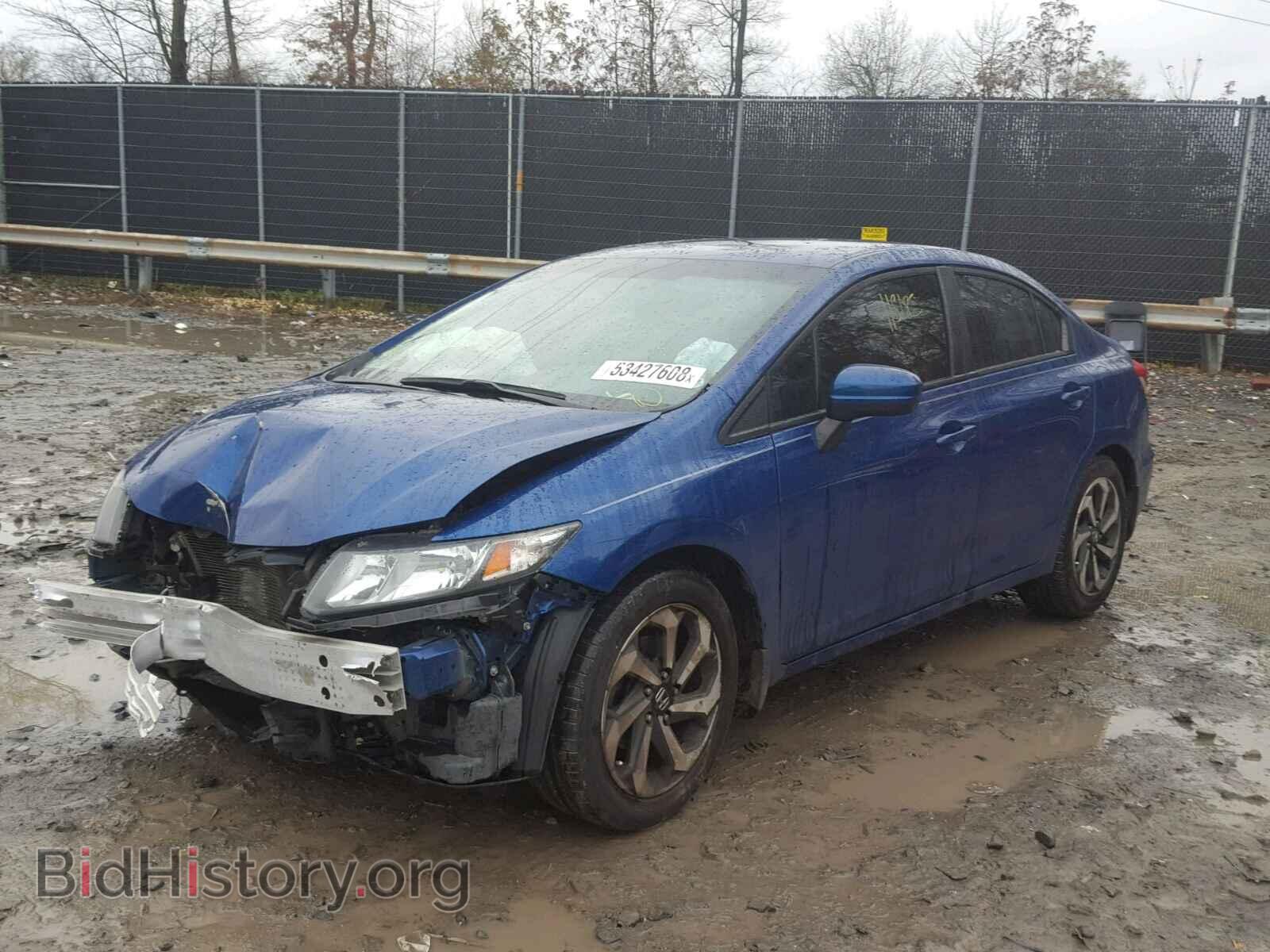 2014 HONDA CIVIC LX - VIN: 19XFB2F58EE230077 - Фото 2