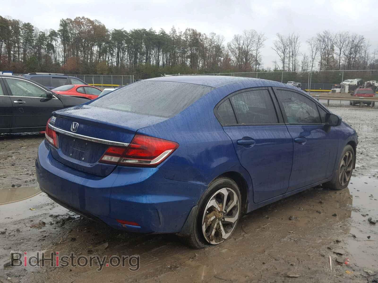 2014 HONDA CIVIC LX - VIN: 19XFB2F58EE230077 - Фото 4