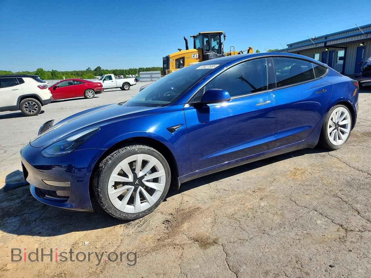 Photo 5YJ3E1EA3MF922078 - TESLA MODEL 3 2021