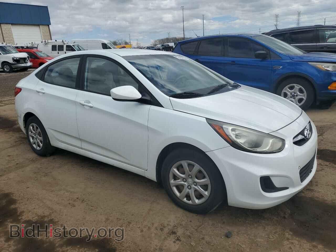 2013 HYUNDAI ACCENT - VIN: KMHCT4AE7DU533348 - Фото 4