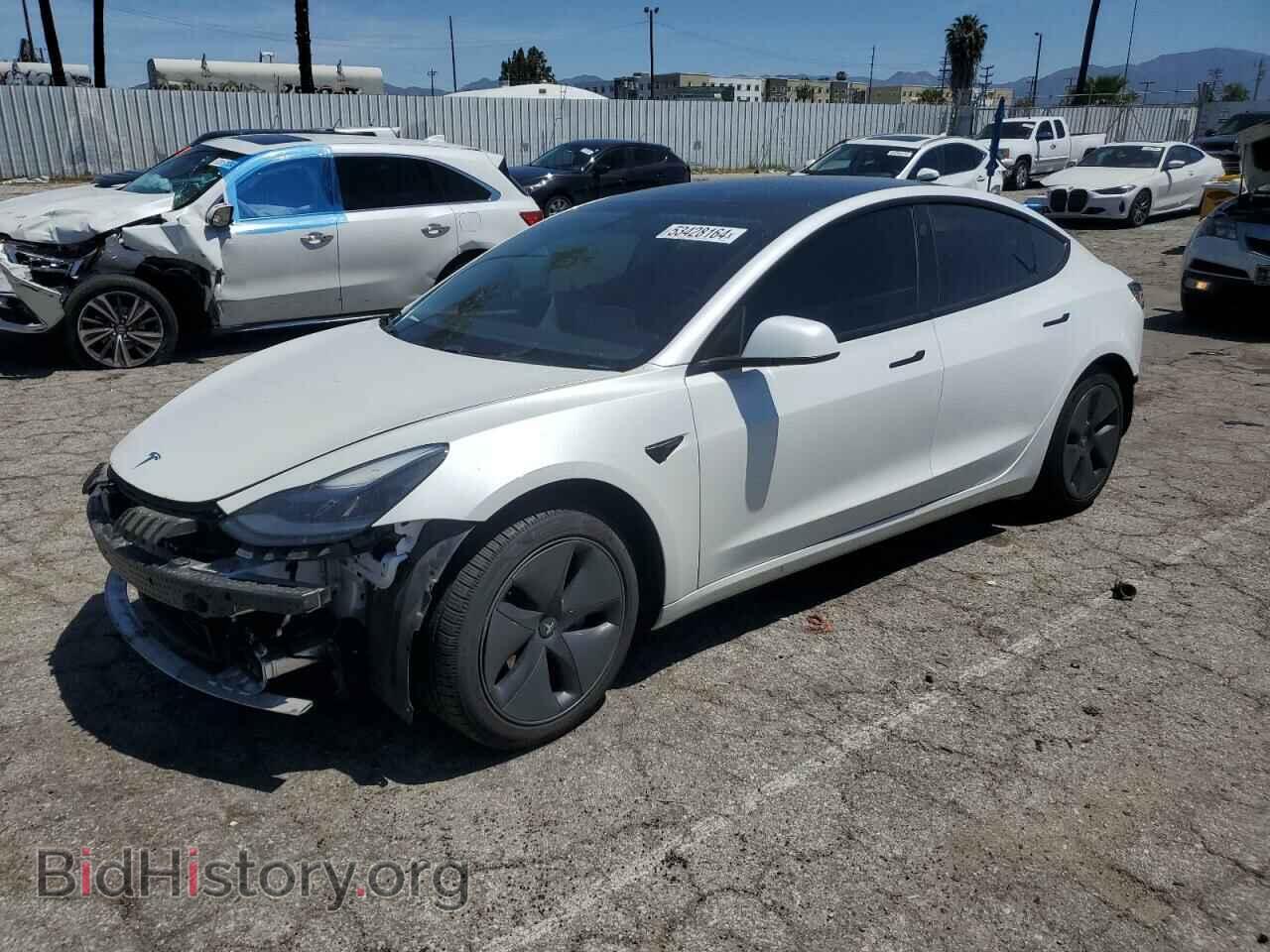 Photo 5YJ3E1EB4MF939903 - TESLA MODEL 3 2021