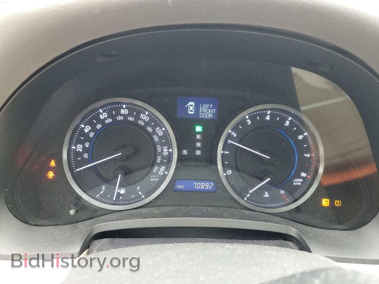 2012 LEXUS IS - VIN: JTHCF5C28C5055159 - Photo 9