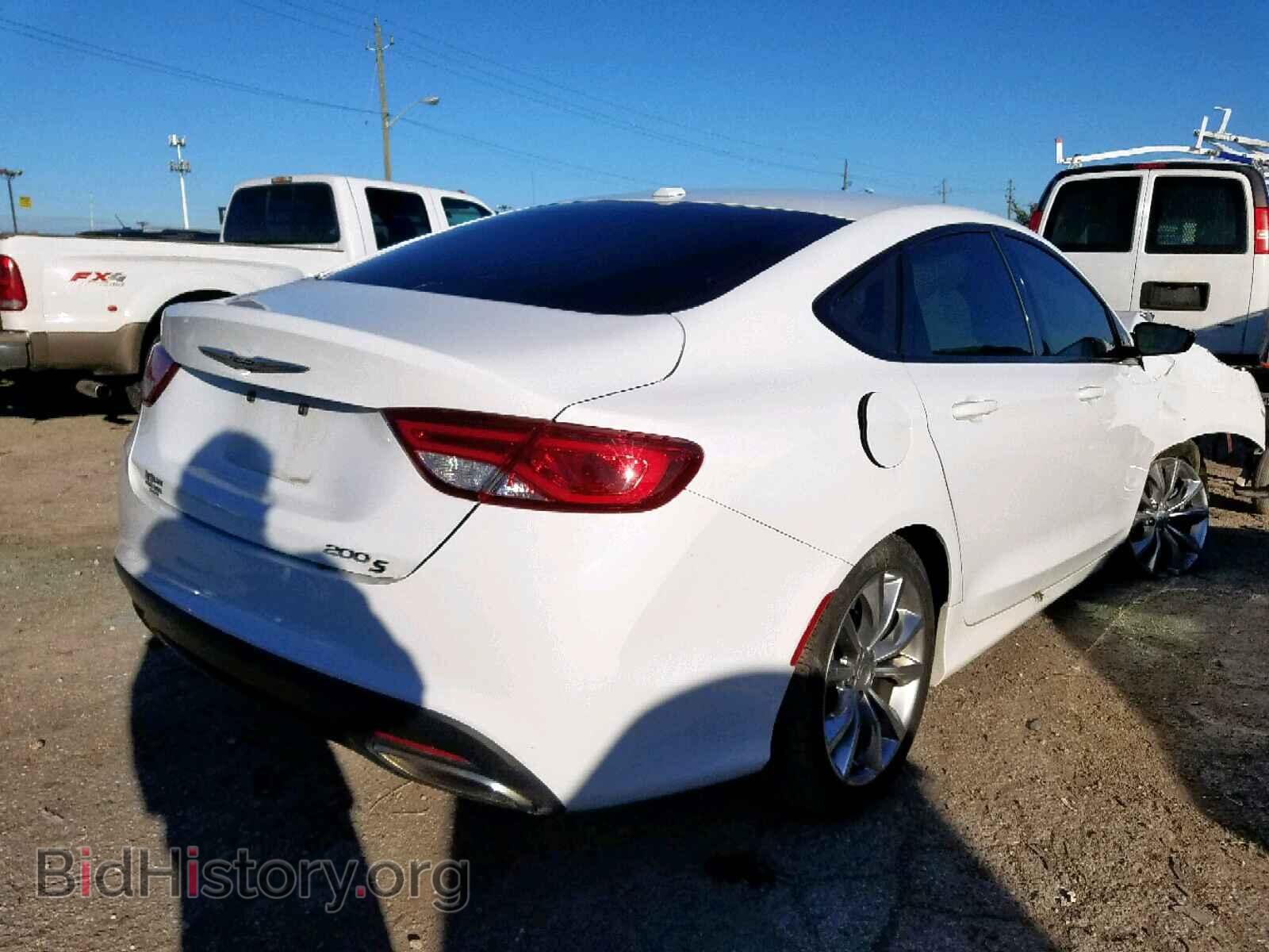 2015 CHRYSLER 200 - VIN: 1C3CCCBBXFN698671 - Фото 4