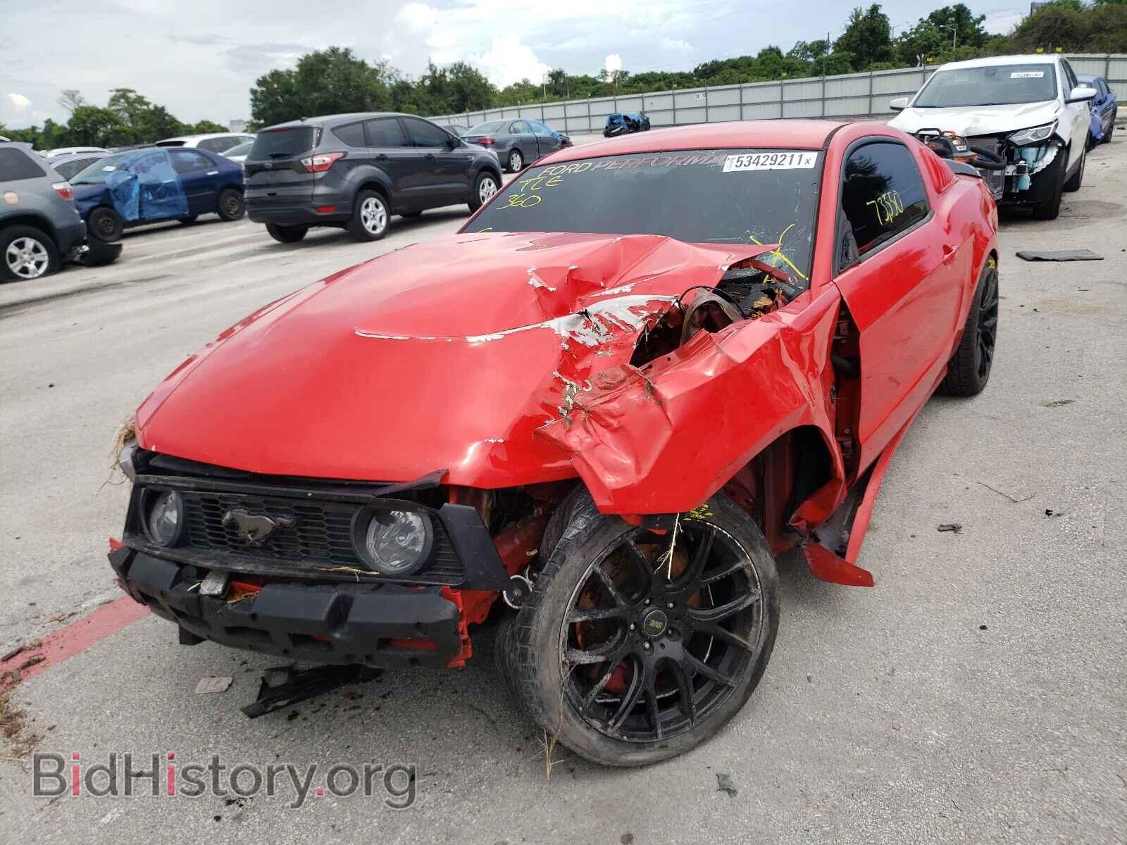 2012 FORD MUSTANG - VIN: 1ZVBP8CF8C5280595 - Фото 2