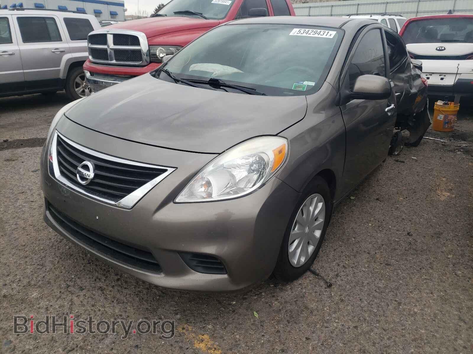 2013 NISSAN VERSA - VIN: 3N1CN7APXDL860180 - Фото 2