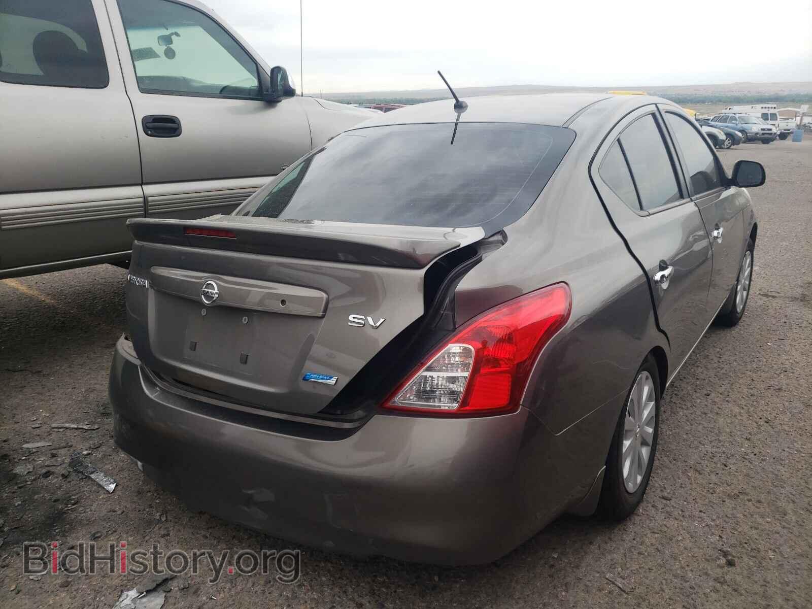 2013 NISSAN VERSA - VIN: 3N1CN7APXDL860180 - Фото 4