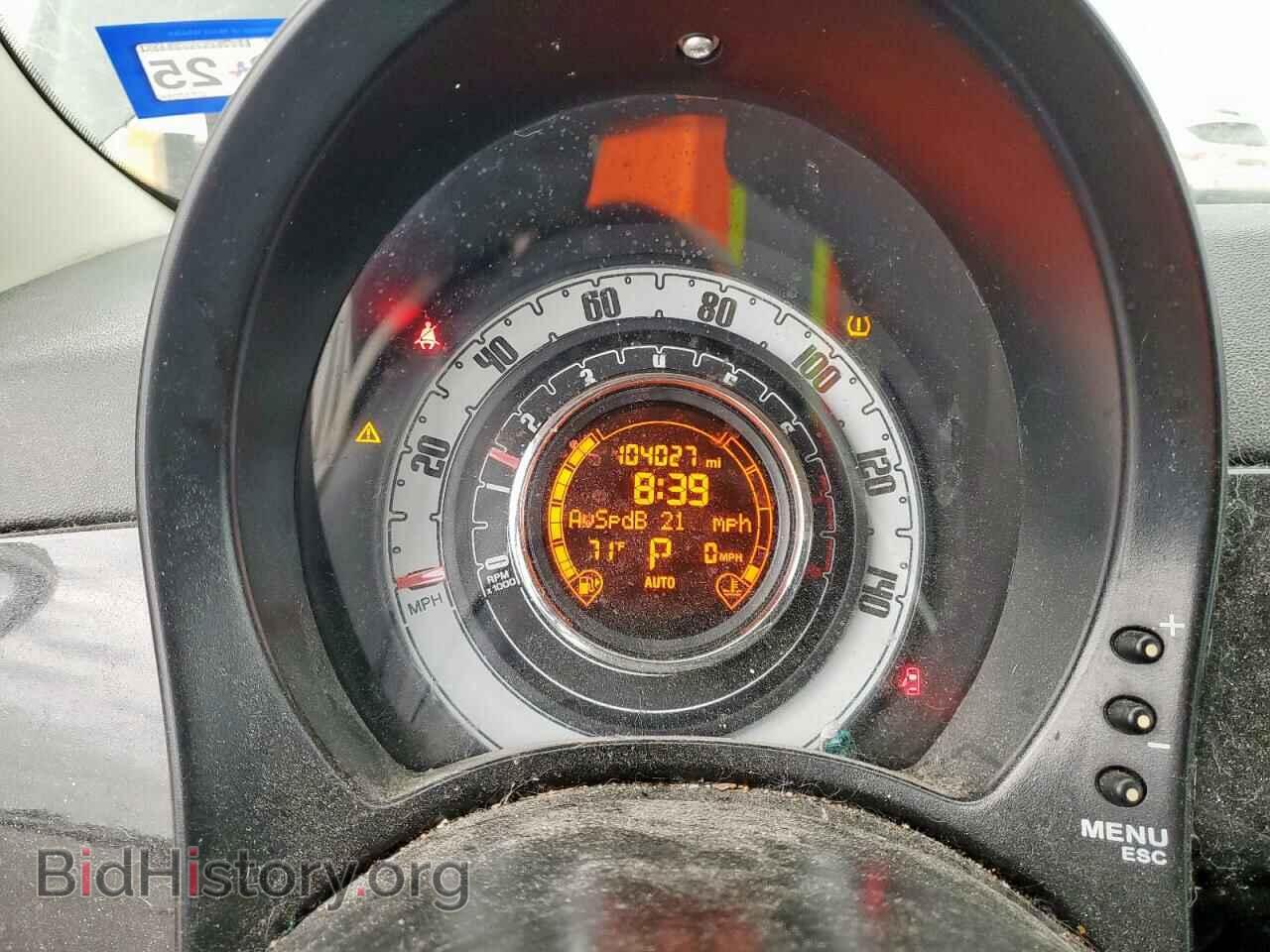 2012 FIAT 500 - VIN: 3C3CFFER3CT370540 - Фото 9