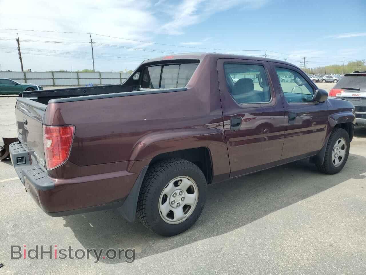 2011 HONDA RIDGELINE - VIN: 5FPYK1F22BB009144 - Фото 3