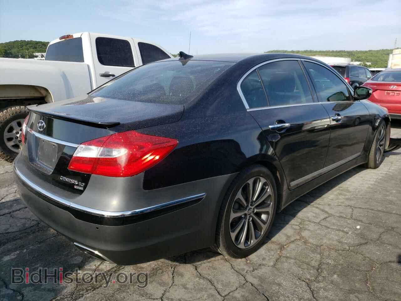 2012 HYUNDAI GENESIS - VIN: KMHGC4DH5CU158825 - Фото 4