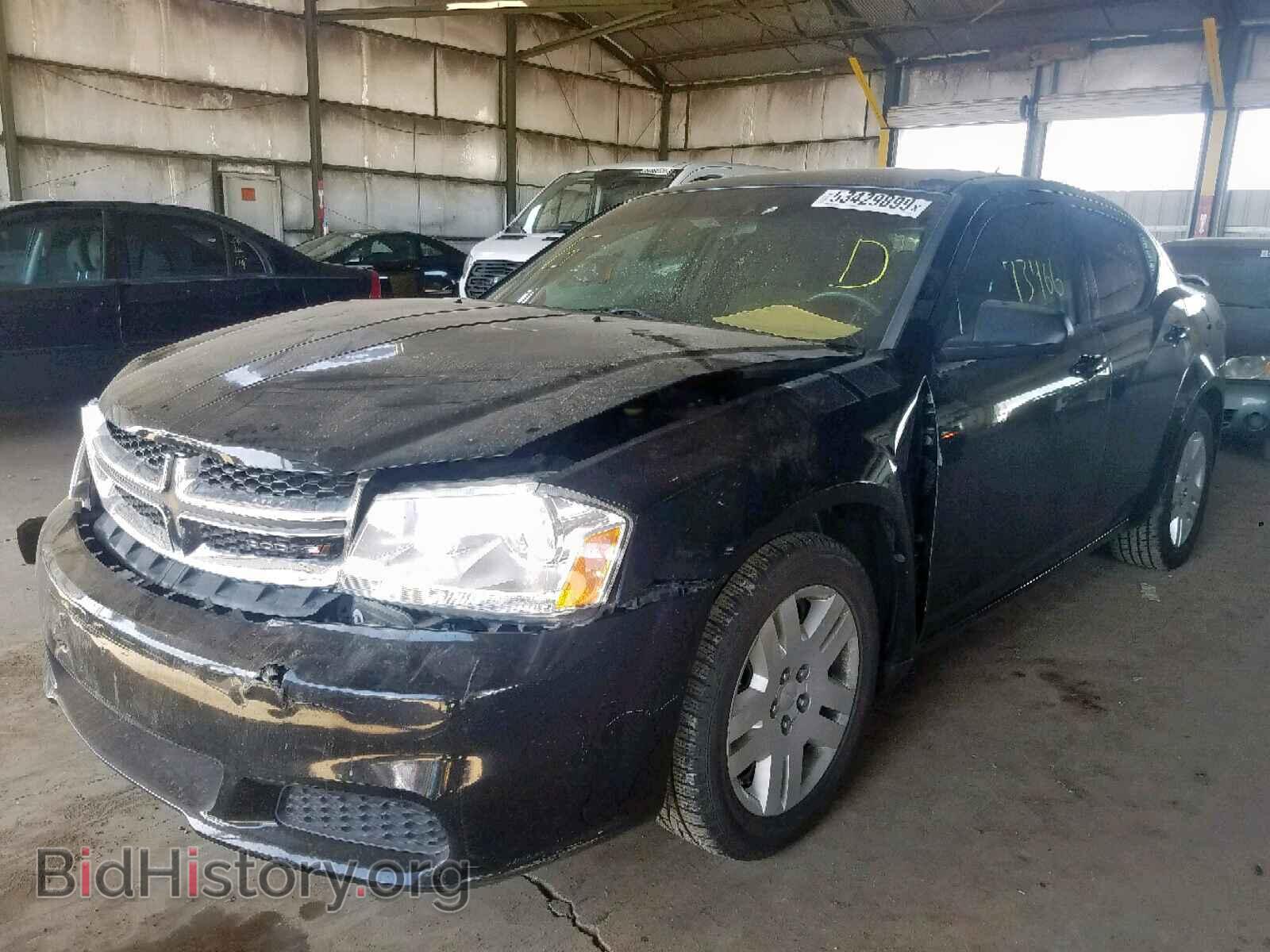2014 DODGE AVENGER - VIN: 1C3CDZAB4EN216230 - Фото 2